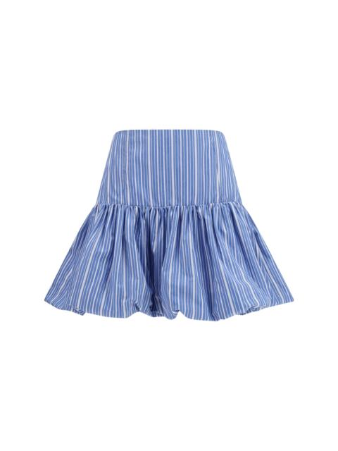 GANNI Ganni Women Stripe Cotton Mini Skirt