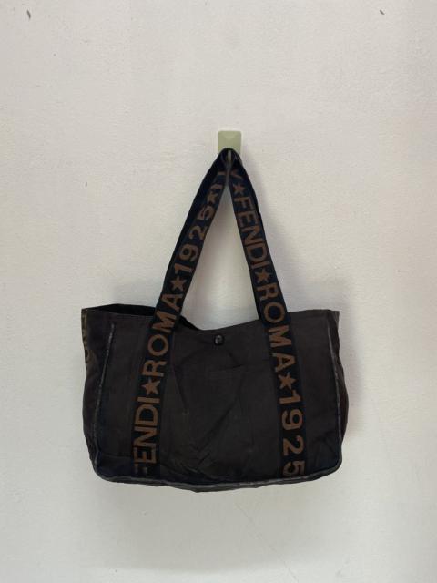 Other Designers Vintage Fendi Roma Tote Bag