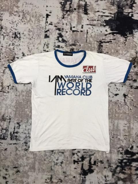 Other Designers Vintage Yamaha Riders Club Membership Ringer Tshirt