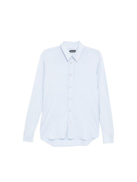 TOM FORD CLASSIC COLLAR LONG-SLEEVE SHIRT
