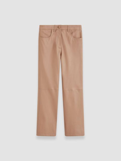 JOSEPH Duke Leather Stretch Trousers
