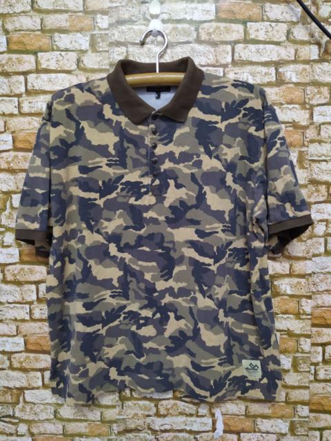 Other Designers Japanese Brand - SUBCIETY JAPAN CAMO POLO (B498)