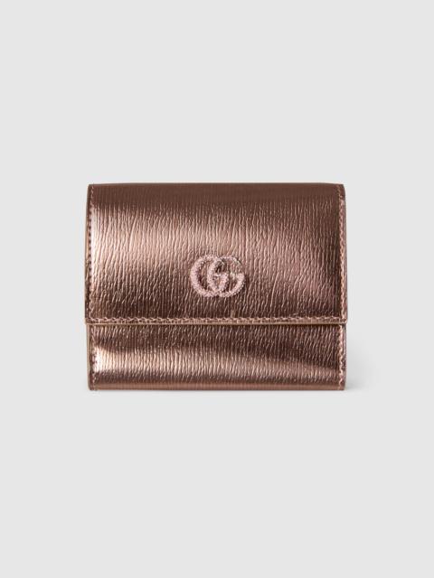 GUCCI GG Marmont bi-color mini wallet