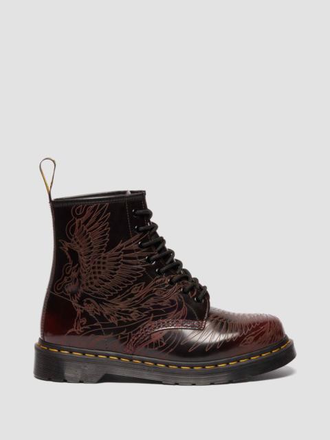 Dr. Martens 1460 PHOENIX Arcadia Rub Off Leather Boots