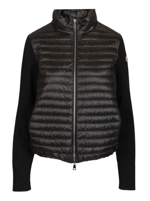 Moncler Moncler Women Padded Wool Cardigan With Zip