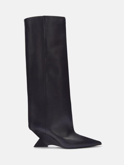 THE ATTICO ''CHEOPE'' BLACK TUBE BOOT