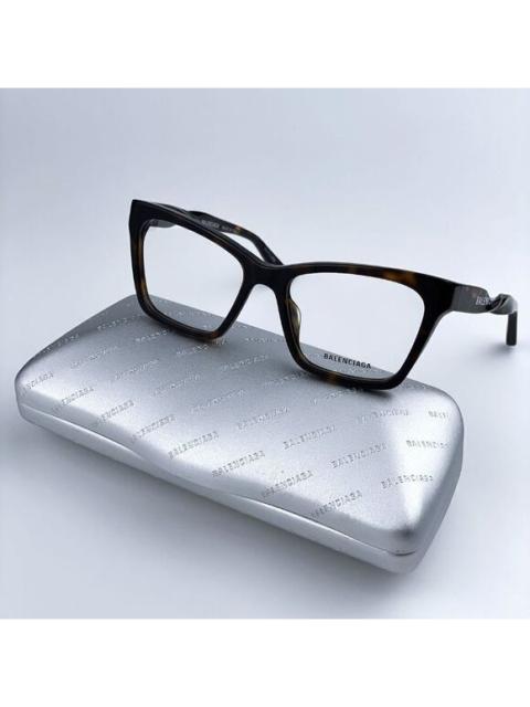 BALENCIAGA SALE! NEW Balenciaga BB0210O 002 Havana Demo Cat Eye Women Eyeglasses