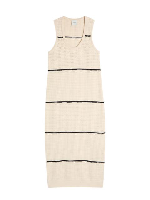 VARLEY Varley Scott Scoop Neck Knit Midi Dress