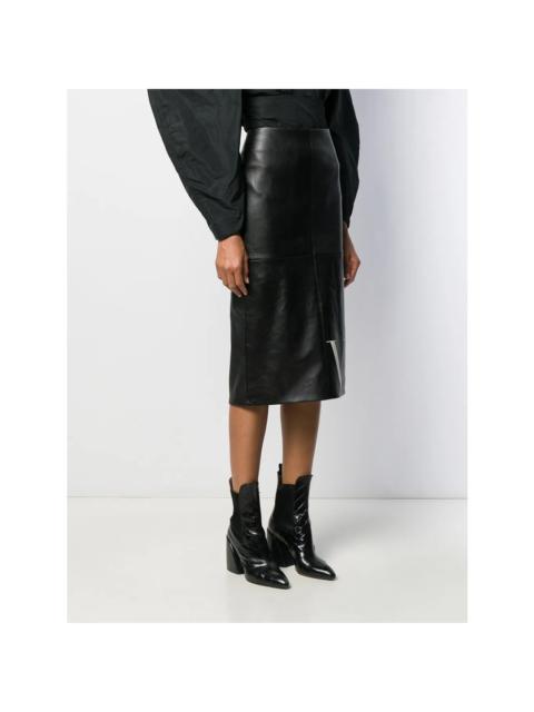 Valentino Valentino Garavani Vltn Print Pencil Skirt