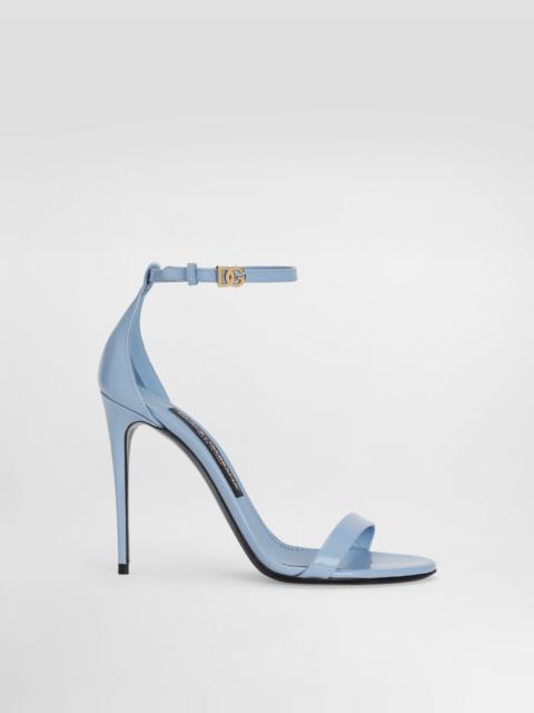 Dolce & Gabbana Polished calfskin sandals