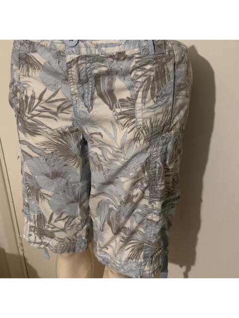 Other Designers Reclaimed Vintage Women's Blue and Grey Shorts