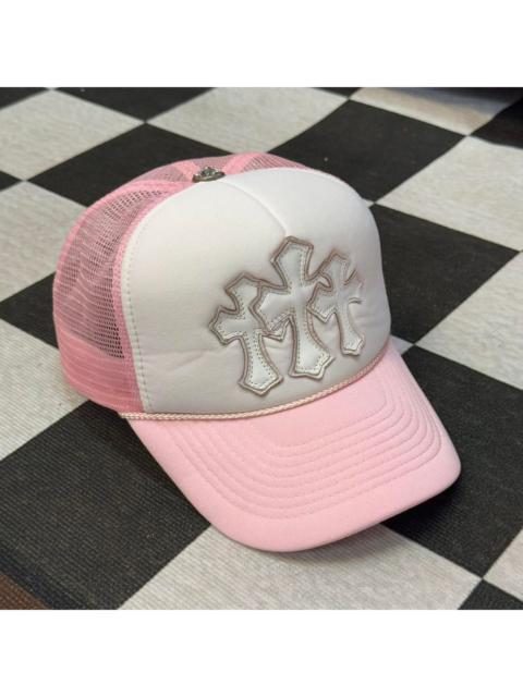 Chrome Hearts CHROME HEARTS CROSS CEMETARY PATCHWORK TRUCKER HAT