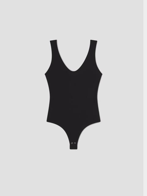 AGOLDE TORA BODYSUIT IN BLACK