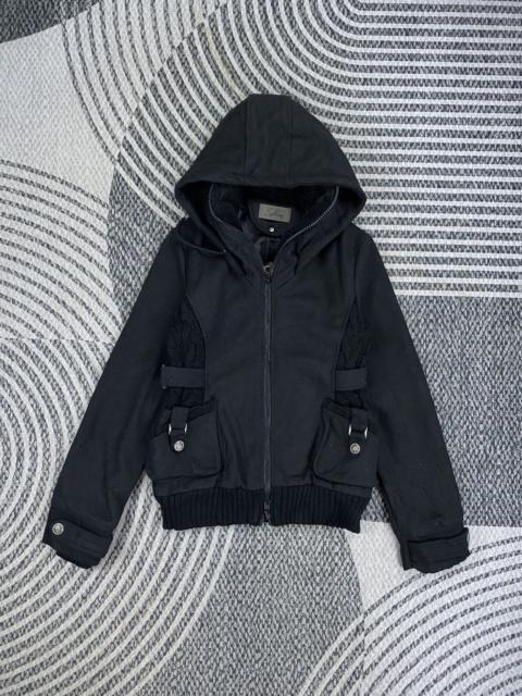 Other Designers 14th Addiction - Vintage SpRay Punk Style Zip Hoodie Jacket