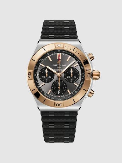 BREITLING Breitling Chronomat Chronograph Automatic Chronometer Grey Dial Men's Watch UB0158101B1S1