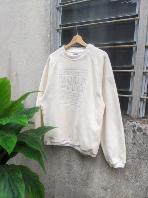 Other Designers Vintage - 🔥 STEALS🔥 Vintage Puma Embroidery Spellout Fleece