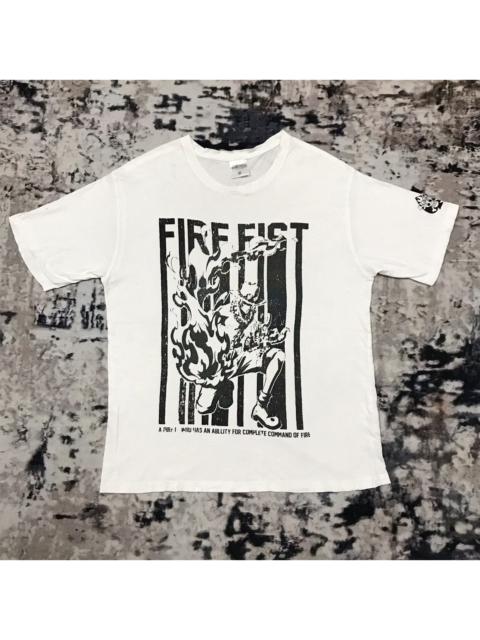 Other Designers Anime - One Piece Fire Fist Tshirt