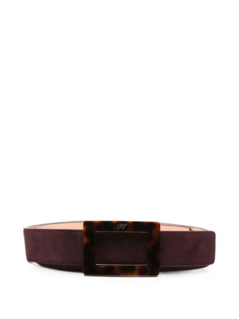 Roger Vivier Roger Vivier Women Belle Vivier Leather Belt
