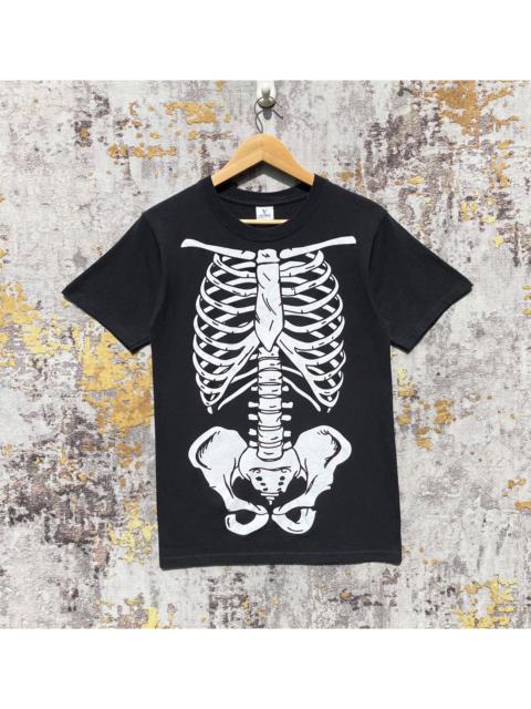 Vintage Skull Skeleton Shirt Full Print Skeleton
