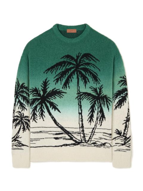 Alanui Wave Bloom Sweater