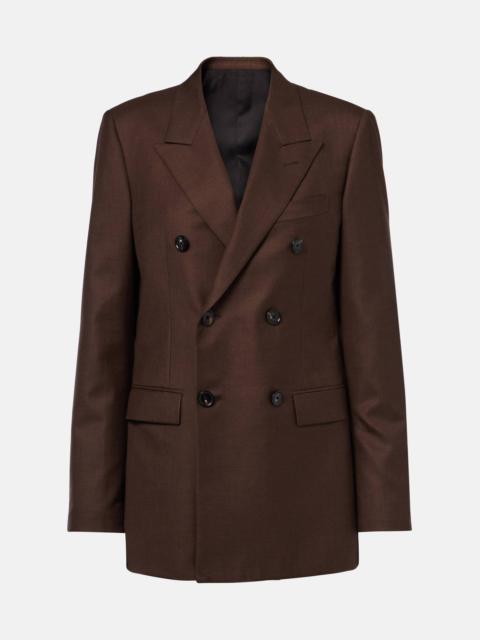 Loro Piana Ribbed-knit cashmere midi dress