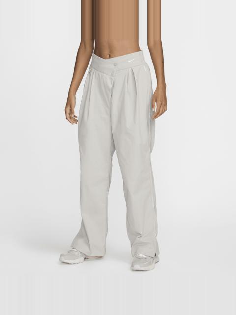 Nike Nike Sportswear Collection Women's Mid-Rise Repel Asymmetrical-Waist Trousers