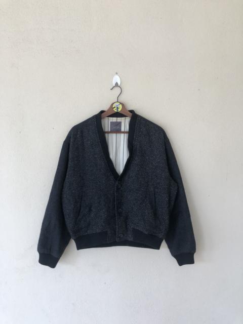 Other Designers Vintage - Vintage Lincoln Bomber Style Black Jacket