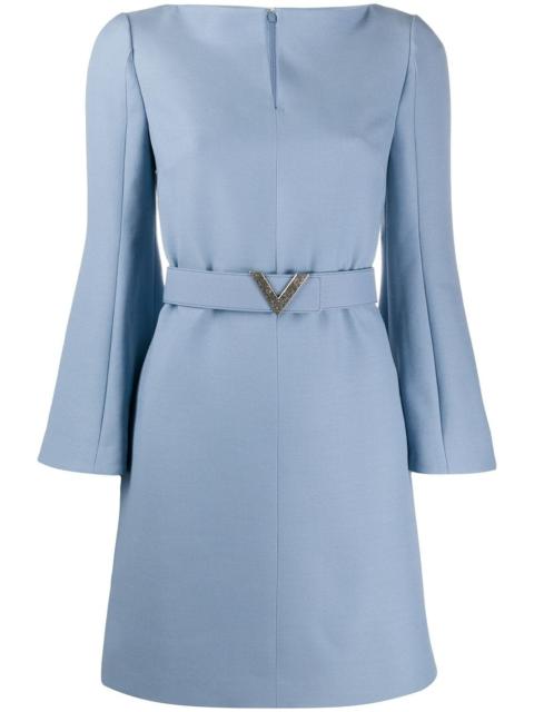 Valentino V belted dress