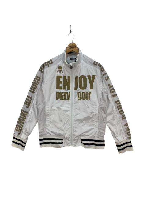 Other Designers Skulls - Birdie Hunt Enjoy Play Golf Big Logo Jacket #3951-137