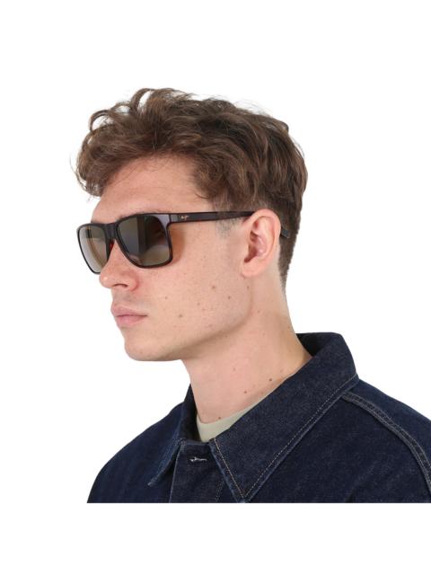 Maui Jim Maui Jim Pailolo HCL Bronze Rectangular Men's Sunglasses H603-10 59
