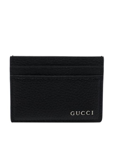GUCCI Gucci Men Logo Cards Holder