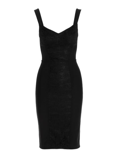 Dolce & Gabbana Midi corsetry dress
