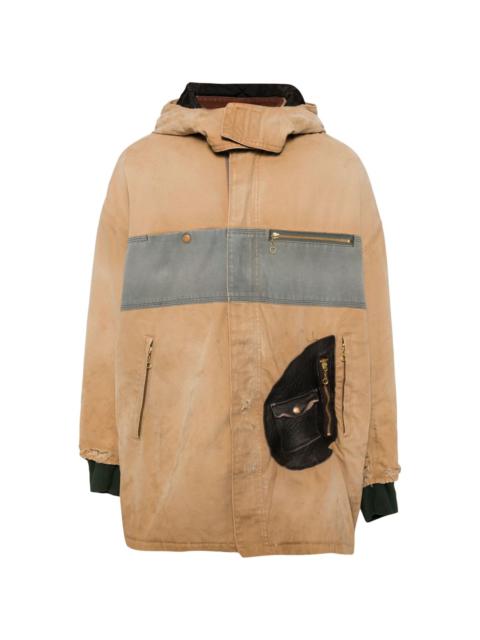 cotton hooded jacket