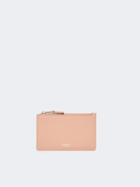 Max Mara Leather card holder - PINK