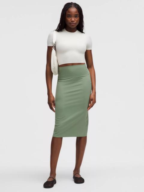 lululemon Nulu Slim-Fit High-Rise Midi Skirt