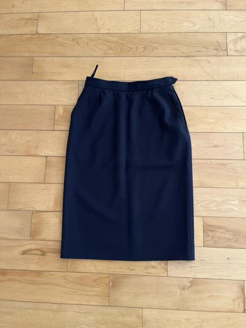 SAINT LAURENT Saint Laurent Rive Gauche 1994 Pencil Skirt