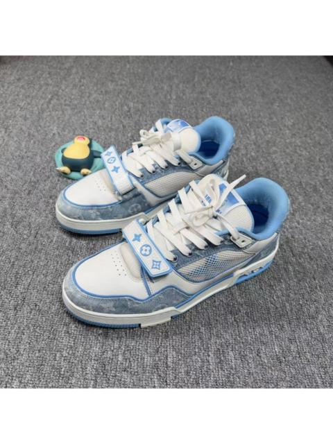 Louis Vuitton LV Trainer Monogram Denim UK8