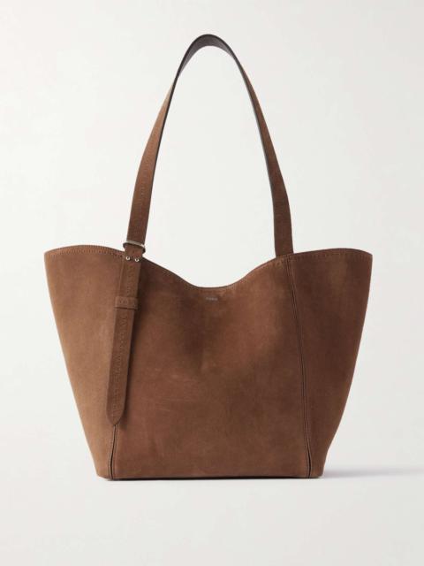 Archetipo suede tote Dark brown