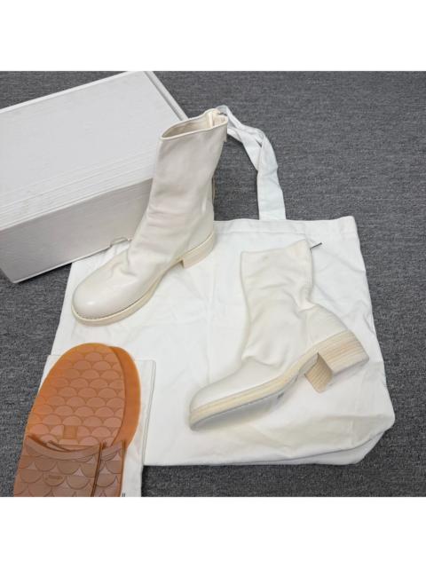Guidi Guidi 788z back zip white boots