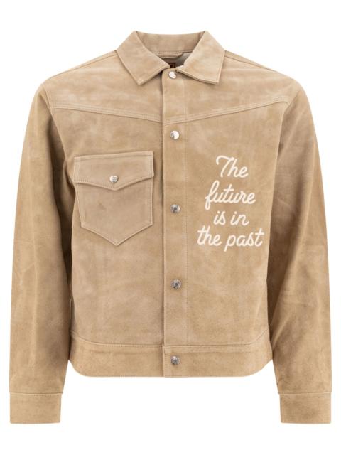 Human Made Human Made Suede Leather Jacket