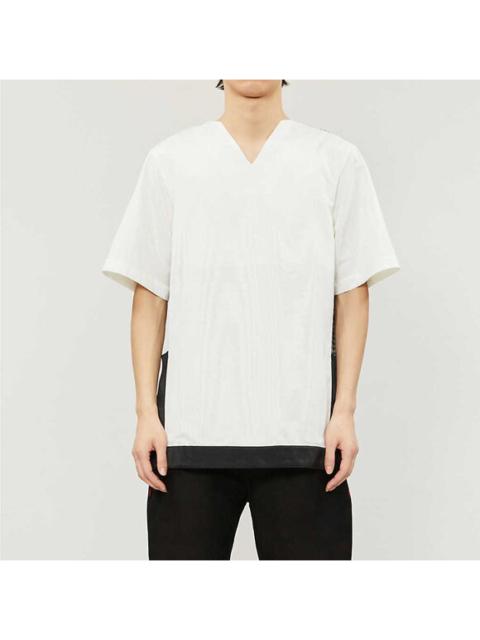 BNWT SS20 NICOMEDE EPISODE 1 GINGHAM MOIRE STRETCH TSHIRT L