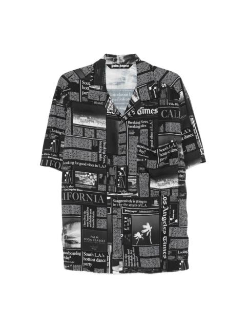 Palm Angels Palm Angels Black Shirts Men