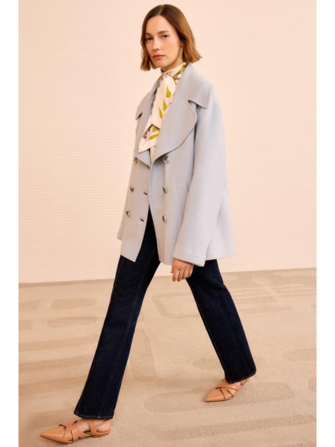 ULLA JOHNSON Diana Wool Peacoat