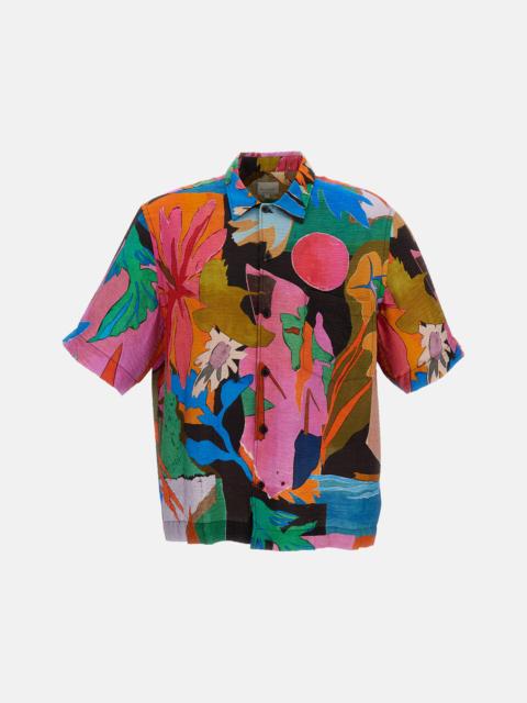 Paul Smith Paul Smith Men Short-Sleeve Patterned Shirt
