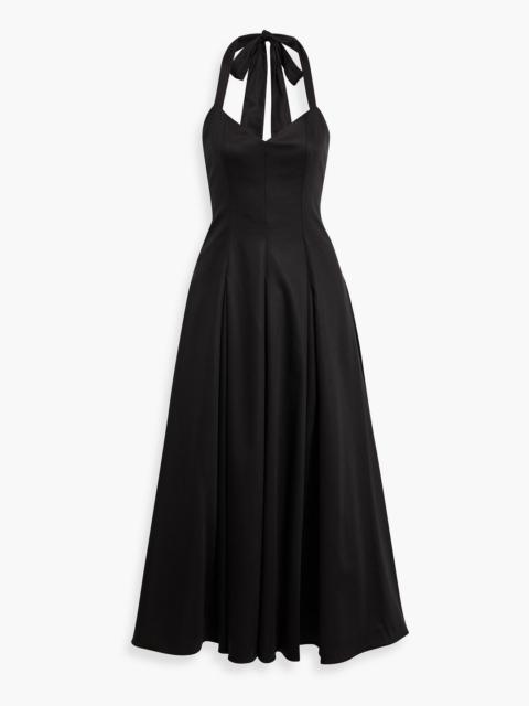 Alice + Olivia Isabelle crepe maxi dress
