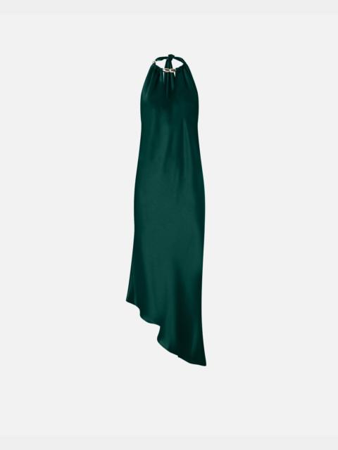 PINKO LONG DRESS WITH OPEN BACK