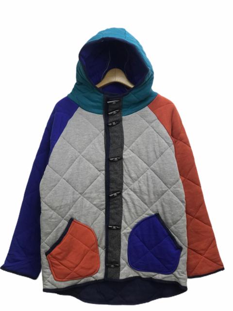 Other Designers Designer - LENS CONCAVE COLORBLOCK RARE DESIGN JACKET