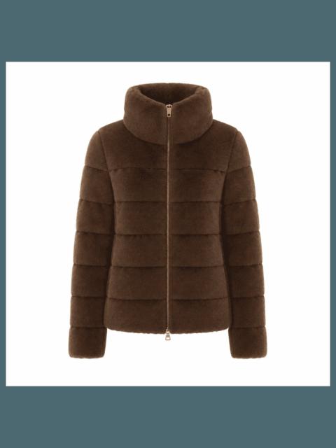 Herno Herno Women Faux Fur Cape