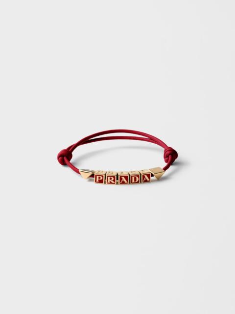 Prada Nappa leather bracelet