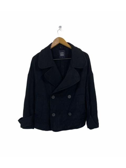 Yohji Yamamoto Limi Feu Wool Jacket Double Breast Design yohji Yamamoto